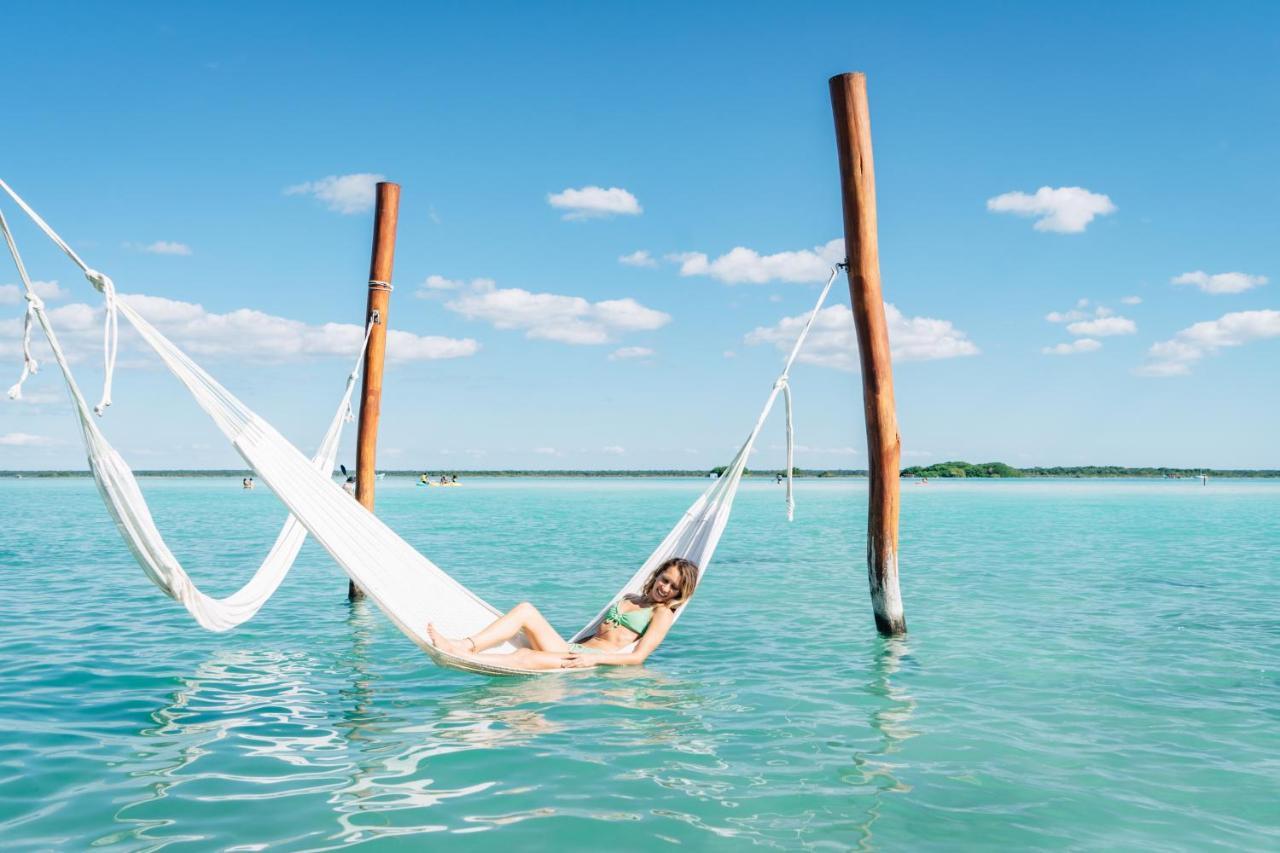 Blue Bird Hotel Bacalar Exterior foto