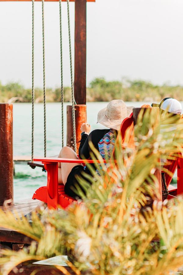 Blue Bird Hotel Bacalar Exterior foto