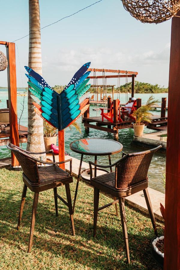 Blue Bird Hotel Bacalar Exterior foto